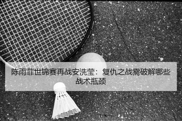 陈雨菲世锦赛再战安洗莹：复仇之战需破解哪些战术瓶颈